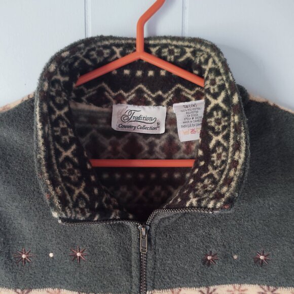 Tradition Country Collection Polar Fleece Vest - Picture 7 of 8